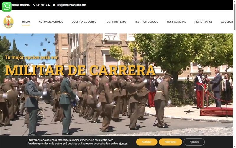 Plataforma de tests online Test Permanencia